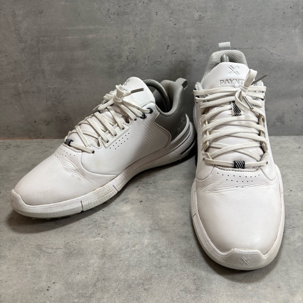 Payntr X 003 White Golf‎ Shoes Women’s Size 9 Spikeless Sneakers $150 MRSP